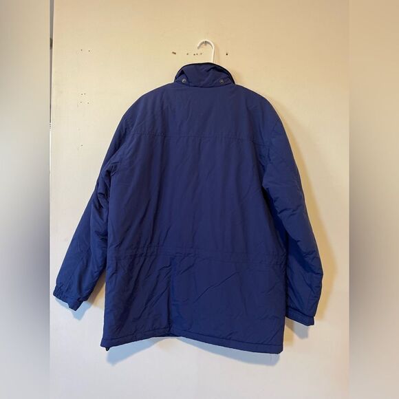 L.L. Bean Vintage Blue Parka Goose Down Insulation - Picture 4 of 13